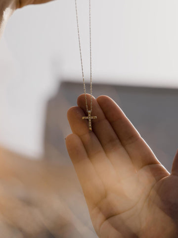 Χρυσό Μενταγιόν Κ14 Σταυρουδάκι MCS0203.105